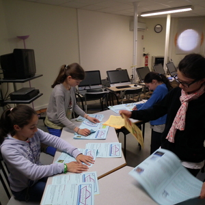 L'atelier des journalistes en herbe de la MJC...