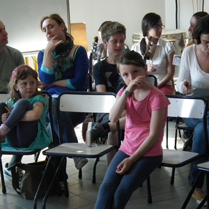 Audition d'une classe de guitare